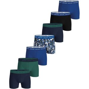 Bjorn Borg - Cotton Stretch - Boxershorts - Blauw - Zwart - Groen - 7-pack