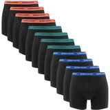 Björn Borg - Cotton Stretch - Boxershorts - 12-Pack - Zwart - Katoen