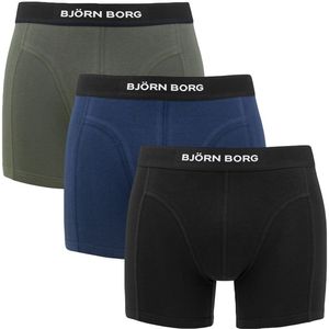 Bjorn Borg - Organic Cotton Stretch - Boxershorts - Zwart - 3 Pack