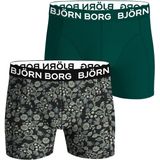 Bjorn Borg - Bamboo Boxershorts - Groen/Zwart - 2-pack
