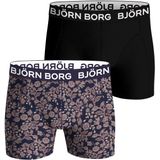 Bjorn Borg - Bamboo Boxershorts - 2-pack - Blauw - Zwart - Bamboe Katoen