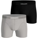 Bjorn Borg - Lyocell Boxershorts - Zwart - Grijs - 2-pack
