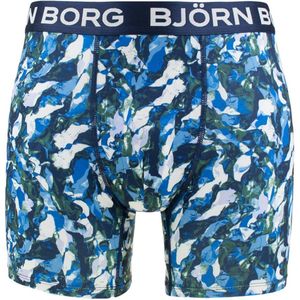 Bjorn Borg Sports Microfiber boxers, microfiber heren boxers lange pijpen (1-pack), print
