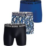 Björn Borg - Sports Microfiber Boxer Multipack 3-Pack - Zwart - Gerecycled Polyester