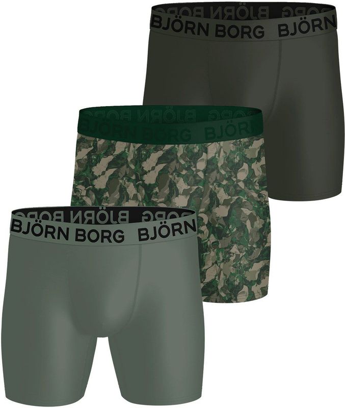Björn Borg - Sports Microfiber - Boxershorts - 3-pack