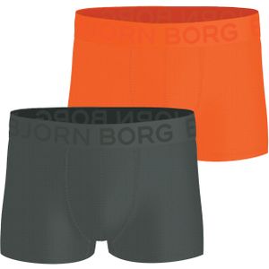 Bjorn Borg - Sports Mesh - Boxershorts - Oranje, Groen - Set van 2