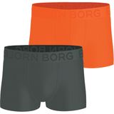 Bjorn Borg - Sports Mesh - Boxershorts - Oranje, Groen - Set van 2