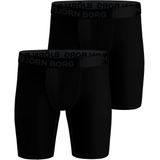 Bjorn Borg - Sports Lightweight Long Boxers - 2-Pack - Zwart Blauw - Microfiber