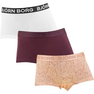 Björn Borg - Cotton Stretch - Boxershorts - 3-Pack - Zwart - Katoen