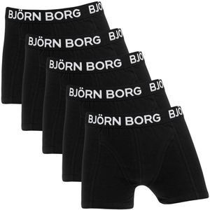 Bjorn Borg - Boxershorts - Zwart - 5-Pack - Katoen