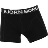 Bjorn Borg - Solid - Boxershorts - Zwart - 5-Pack - Kinder Onderbroeken Katoen