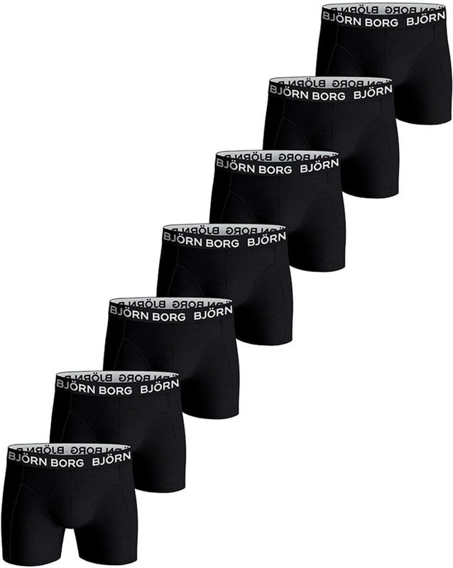 Bjorn Borg - Boxershorts - Zwart - 5-Pack - Jongens