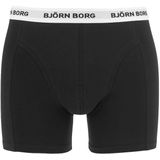 Björn Borg - Cotton Stretch - Boxershort - Zwart - 3 Stuks