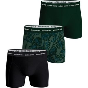 Björn Borg - Cotton Stretch Boxer - 3-Pack - Zwart - Katoen