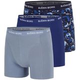 Bjorn Borg - Cotton Stretch - Boxershorts - Blauw - Set van 3
