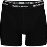 Bjorn Borg - Solid - Boxershorts - Zwart - 5-Pack - Kinder Onderbroeken Katoen