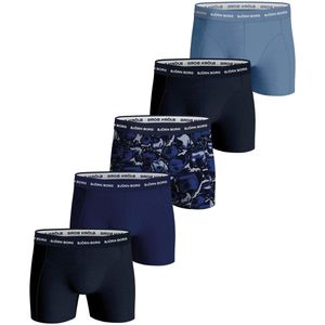 Björn Borg - Cotton Stretch Boxer 5-Pack - Zwart - Katoen