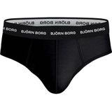 Bjorn Borg - Cotton Stretch - Heren Slips - Zwart - 3-pack