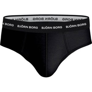 Bjorn Borg - Cotton Stretch - Heren Slips - Zwart - 3-pack