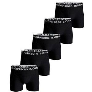 Björn Borg - Cotton Stretch - Boxershort - Zwart - 5 stuks