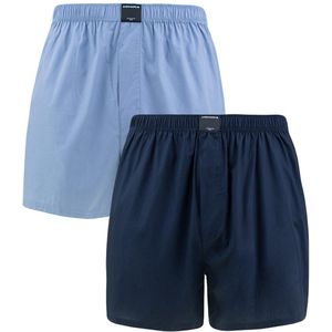 Bjorn Borg - Woven Boxershorts - Blauw - Katoen - Set van 2