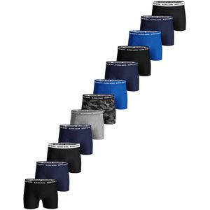 BJORN BORG Heren Twaalfpak katoenen stretch Boxershorts Meerkleurig