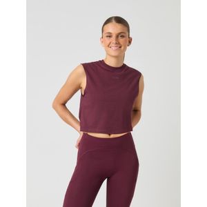 Borg Cropped Tank Top