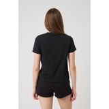 Björn Borg - Centre T-shirt - Dames - 100% Katoen - Normale Pasvorm