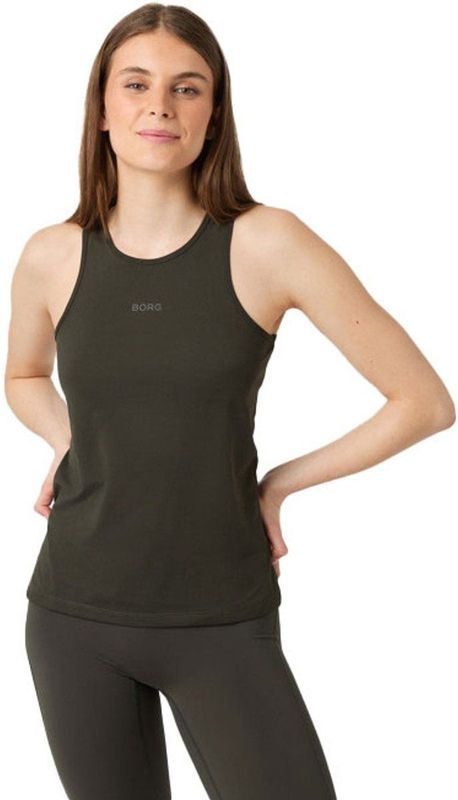 Björn Borg - Racerback Tanktop - Zwart - Gerecycled Polyester