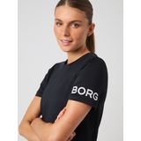 Björn Borg - Borg T-Shirt - Sportshirt - Zwart - Dames