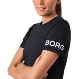Björn Borg - Borg T-Shirt - Sportshirt - Zwart - Dames