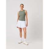 Björn Borg - Ace Pocket Ribbed Tank Top - Tennistop - Agave Green - Gerecycled Polyamide