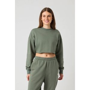 Studio Oversized Cropped Sweatshirt