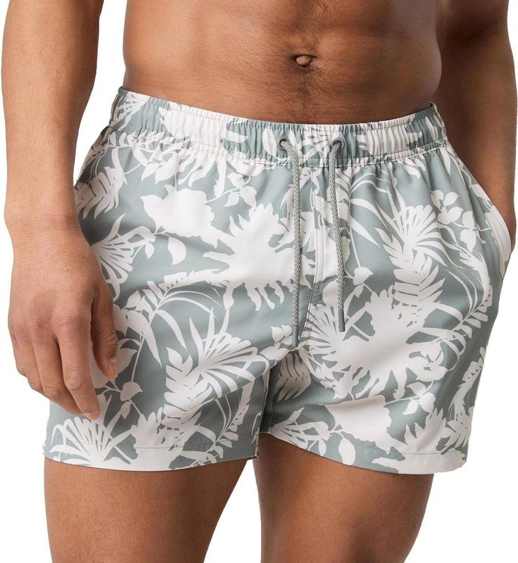 Björn Borg - Borg Print - Zwembroek - Dark Jungle - 100% Gerecycled Polyester