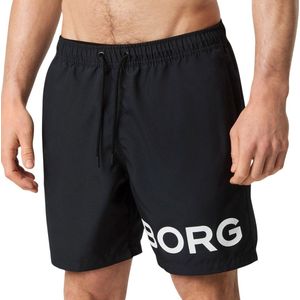 Borg Swim Shorts - Black Beauty