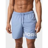 Björn Borg Zwemshort - Blauw - Gerecycled Polyester