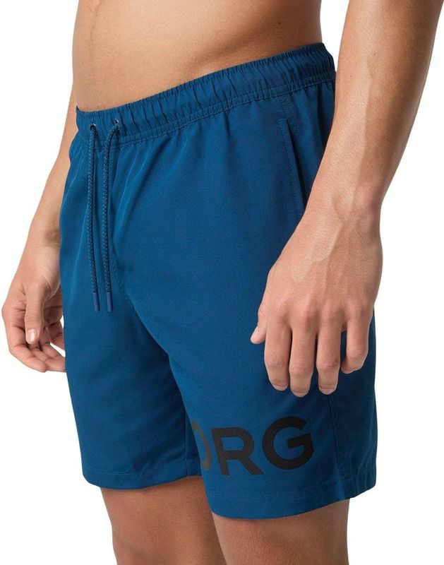 Björn Borg Zwemshort - Blauw - Gerecycled Polyester