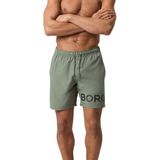 Björn Borg - Borg Swim Shorts - Zwembroek - Agave Green - 100% Gerecycled Polyester