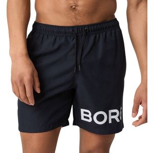 zwemshort borg logo blauw