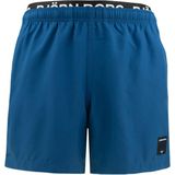 Björn Borg - Heren Double Waistband Zwemshort - Blauw