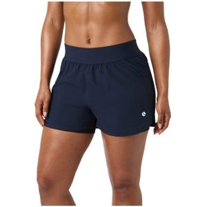 Tennisbroek Björn Borg Women Ace 2 In 1 Shorts Night Sky-XL
