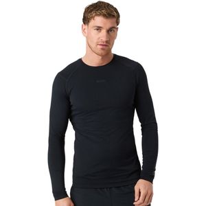 Björn Borg - Borg Soft Compression T-Shirt - Zwart - Lange Mouwen