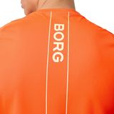 Björn Borg - Ace - Tennisshirt - Shocking Orange - 90% Gerecycled Polyester
