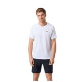 Björn Borg - Ace V-Neck T-Shirt - Tennisshirt - Brilliant White