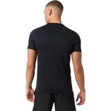 Björn Borg - Ace Mesh Panel - Tennisshirt - Zwart - Gerecycled Polyester