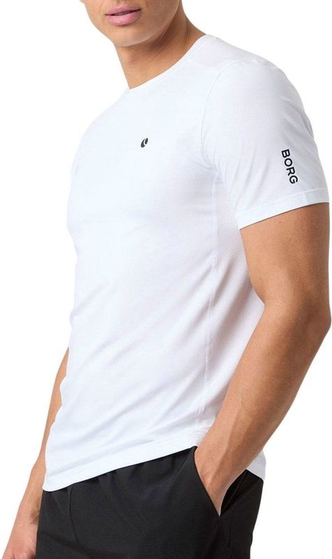 Björn Borg - Ace Mesh Panel - T-shirt - Zwart