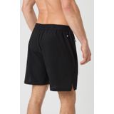 Borg - Zip Shorts - Korte Broeken - Zwart - Katoen
