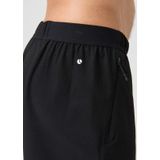 Borg - Zip Shorts - Korte Broeken - Zwart - Katoen