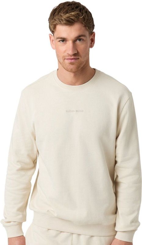 Björn Borg - Borg Classic Sweatshirt - Off White - Sweater
