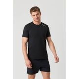 Björn Borg - Borg Athletic T-Shirt - Sportshirt - Zwart - Gerecycled Polyester